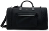 EMPORIO ARMANI BLACK ASV RECYCLED NYLON WEEKEND BAG