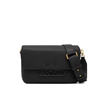 Emporio Armani Black Bovine Leather Crossbody Bag