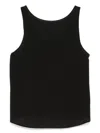 Emporio Armani Asymmetric Front Wrap V-neck Top