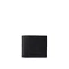 Emporio Armani Man Wallet Black Size - Cow Leather In Black