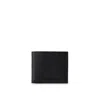 Emporio Armani Man Wallet Black Size - Cow Leather In Black