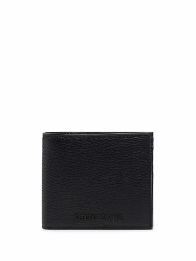 Emporio Armani Black Leather Wallet