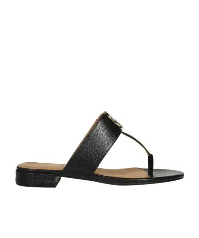 Emporio Armani Black Logo Slippers