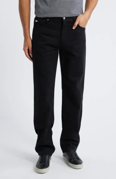 Emporio Armani Black Lyocell & Cotton Twill 5-pocket Pants