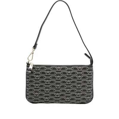 Emporio Armani Black  Neutral Tote Bags