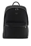 Emporio Armani Men's Logo Backpack In Nero (black)