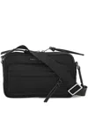 Emporio Armani Black Nylon Crossbody
