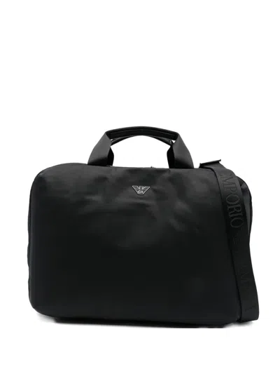 Emporio Armani Black Polyamide Bag