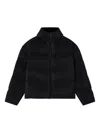 Emporio Armani Short Down Jacket In Black