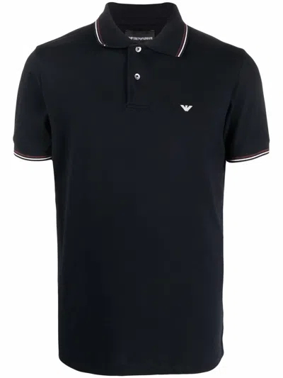 EMPORIO ARMANI EMPORIO ARMANI BLACK ROCCIA MEN'S T SHIRT