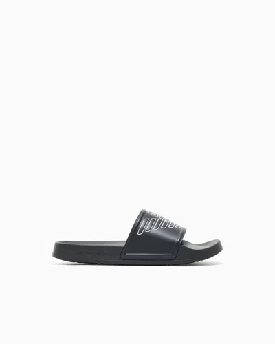 Emporio Armani Black Sandals