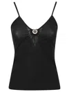 Emporio Armani Shoulder Strap Cross Back Halter Neck Coverup