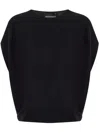 Emporio Armani Cotton Blend Knitted Top