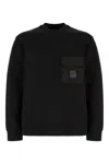 Emporio Armani Sweatshirt From The Sustainability Collection In Black