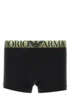 Emporio Armani Cotton Boxer With Elastic Waistband And Stretch Fit
