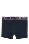 Emporio Armani Black Stretch Cotton Boxer