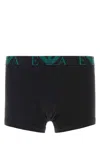 Emporio Armani Black Stretch Cotton Boxer Set