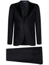 Emporio Armani Two Piece Tuxedo Suit In Black