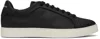 Emporio Armani Logo Pattern Low-cut Shoes In Black