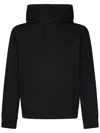 Emporio Armani Black Sweatshirt With Tone-on-tone Logo In Black
