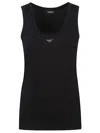 Emporio Armani Tank Top With Crew Neck And Scoop Neckline
