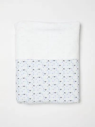 Emporio Armani Blanket Kids  In White