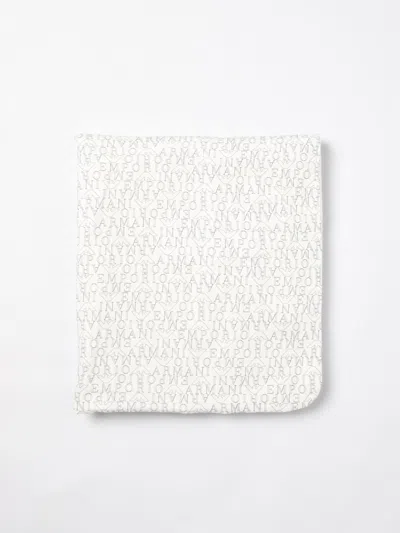 Emporio Armani Blanket  Kids Color White In Weiss