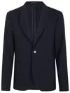 Emporio Armani Tailored Single Breasted Suit Jacket With Back Vent
