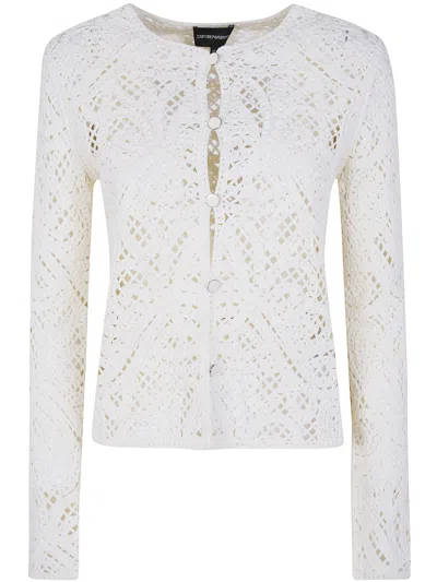 Emporio Armani Blazer In Animal Print