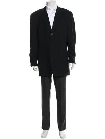 Pre-owned Emporio Armani Blazer In Black