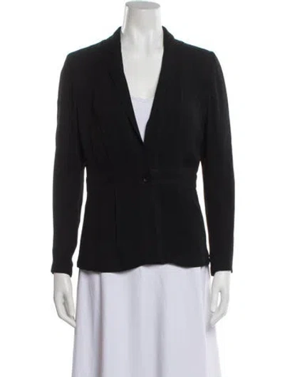 Pre-owned Emporio Armani Blazer In Black