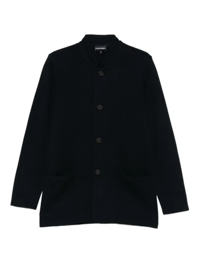 Emporio Armani Blazer In Blue