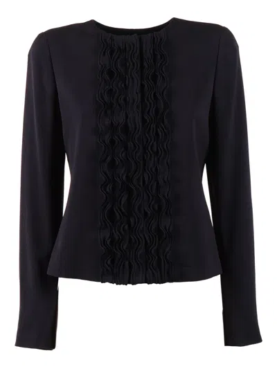 Emporio Armani Blazer In Black