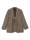 Emporio Armani Check-pattern Blazer
