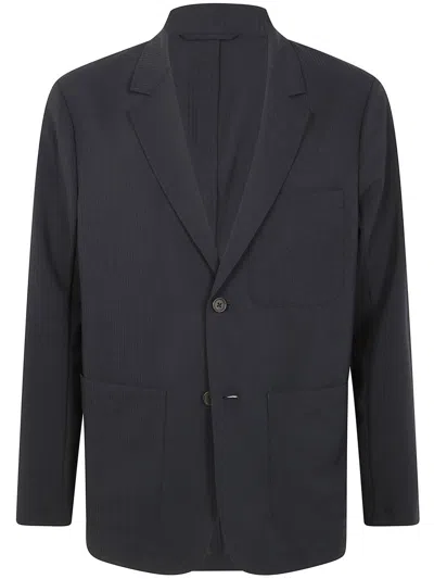 Emporio Armani Blazer Clothing In Blue