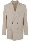 Emporio Armani Blazer Clothing In Grey