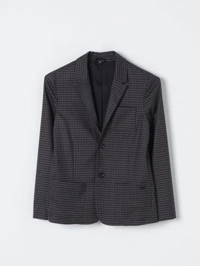 Emporio Armani Blazer  Kids Color Grey In 灰色