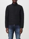 Emporio Armani Nylon Padded Jacket In Schwarz