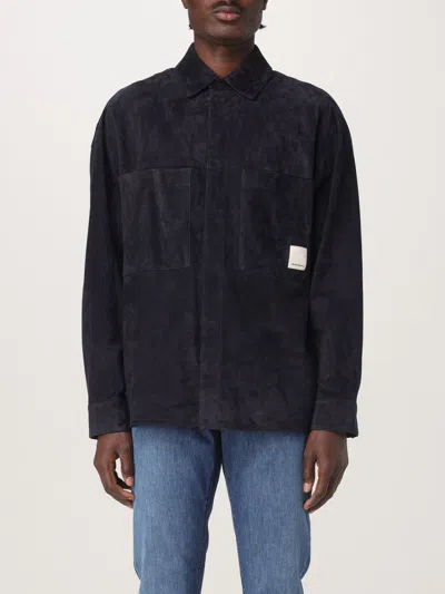 EMPORIO ARMANI SHIRT EMPORIO ARMANI MEN COLOR BLUE,422309009