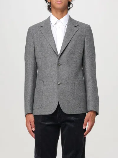 Emporio Armani Blazer  Men Color Grey In Grau