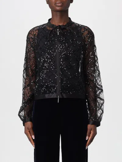 EMPORIO ARMANI JACKET EMPORIO ARMANI WOMAN COLOR BLACK,H48786002