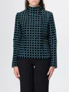 Emporio Armani Blazer  Woman Color Black In Multi