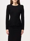 Emporio Armani Blazer  Woman Color Black In Schwarz