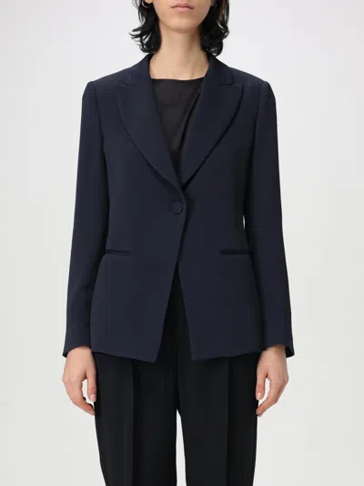 EMPORIO ARMANI BLAZER EMPORIO ARMANI WOMAN COLOR BLUE,422475009