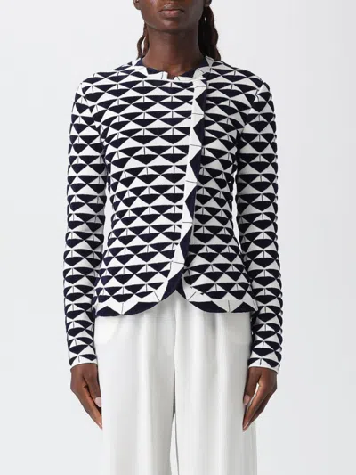EMPORIO ARMANI BLAZER EMPORIO ARMANI WOMAN COLOR BLUE,434702009