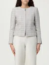 Emporio Armani Blazer  Woman Color Dove Grey In Gray