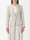 Emporio Armani Blazer  Woman Color Grey In グレー