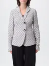 Emporio Armani Blazer  Woman Color Multicolor In Multi