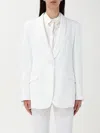 Emporio Armani Tailored Single-breasted Blazer In White