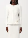 Emporio Armani Blazer  Woman Color White In Weiss